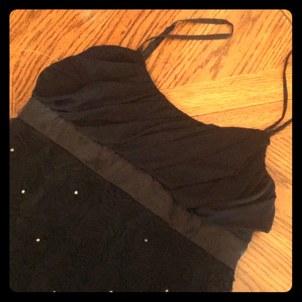 Ari Black Mini Party Dress 8